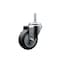 Service Caster 35 Inch Thermoplastic  Rubber Wheel Swivel 34 Inch Threaded Stem Caster Service Caster SCC-TS20S3514-TPRB-34212 - alternate 1